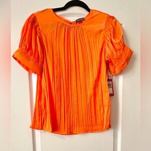 Vince Camuto Blouse Orange, Size Small